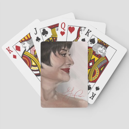 Broadway Deva Fan Art Collectie Pokerkaarten (Achterkant)