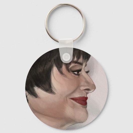 Broadway Deva Fan Art Collectie Sleutelhanger (Voorkant)