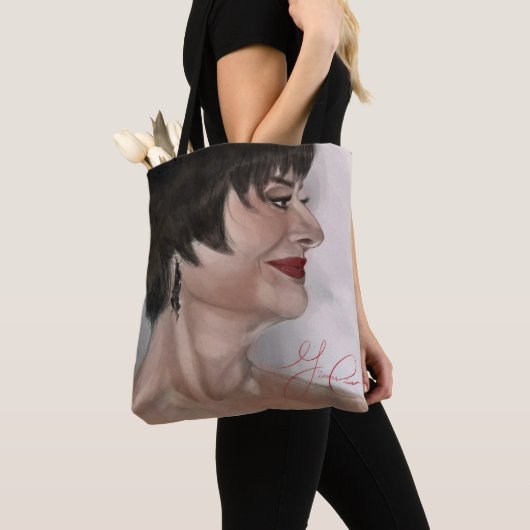 Broadway Deva Fan Art Collectie Tote Bag (Dichtbij)