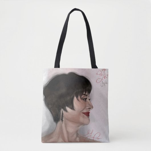 Broadway Deva Fan Art Collectie Tote Bag (Voorkant)