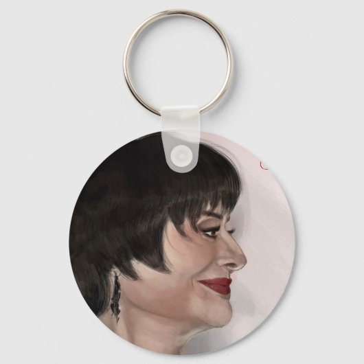 Broadway Deva Fan Art Collection Keychain (Voorkant)