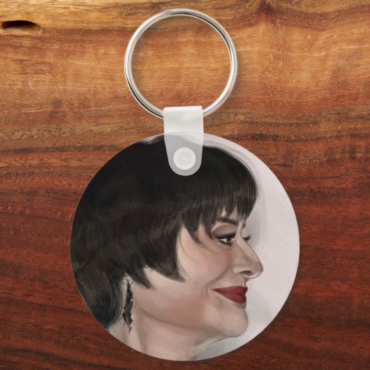 Broadway Deva Fan Art Collection Keychain (Achterkant)