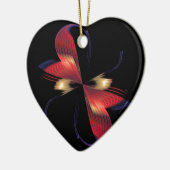 Broadway Flower Keramisch Ornament (Links)