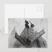 Broadway-hoekteken Briefkaart (Voorkant / Achterkant)