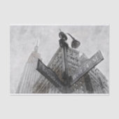 Broadway-hoekteken Tissuepapier (Voorkant)