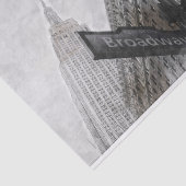 Broadway-hoekteken Tissuepapier (Detail)