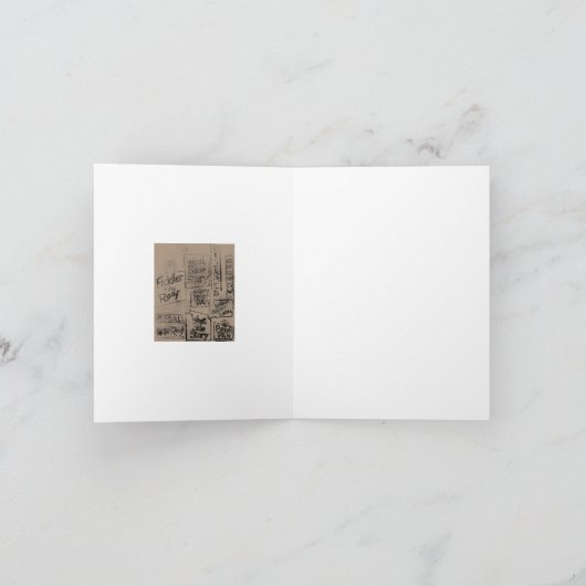 Broadway ~ Kaart / Uitnodigingen (Binnen)