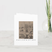 Broadway ~ Kaart / Uitnodigingen (Achterkant)