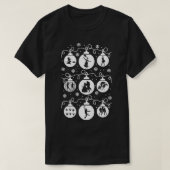Broadway Kerstmis T-shirt (Design voorkant)