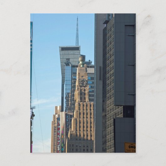 Broadway Manhattan New York City Briefkaart (Voorkant)