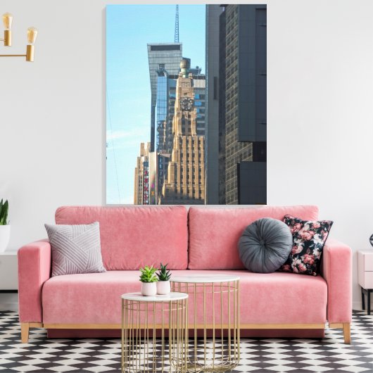 Broadway Manhattan New York City Canvas Afdruk (Insitu (Woonkamer))