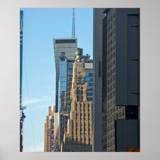 Broadway Manhattan New York City Poster (Voorkant)