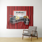 BROADWAY MARQUEE Bat Mitzvah Fotohok Backdrop Wandkleed (In Situ (horizontaal))