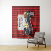 BROADWAY MARQUEE Bat Mitzvah Fotohokje Achtergrond Wandkleed (In situ)