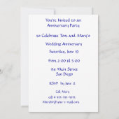 Broadway Marquee Red Carpet 50 e Jubileum Kaart (Achterkant)