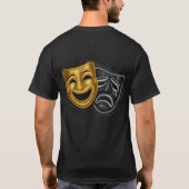 Broadway-maskers T-shirt (Achterkant)