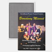 Broadway Miscast Poster Magnet (Voorkant / Achterkant)