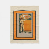  Broadway Music Hall-advertentie Fleece Deken (Voorkant)
