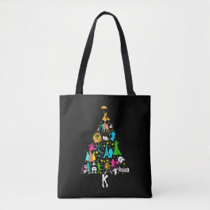 Broadway Musical Theater kerstboom Funny Xmas Tote Bag