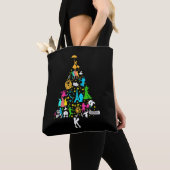 Broadway Musical Theater kerstboom Funny Xmas Tote Bag (Dichtbij)