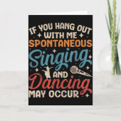 Broadway Musical Theater Nerd Theatre Geek Drama L Kaart (Voorkant)