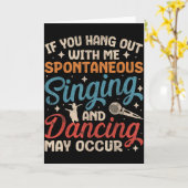 Broadway Musical Theater Nerd Theatre Geek Drama L Kaart (Gele Bloem)