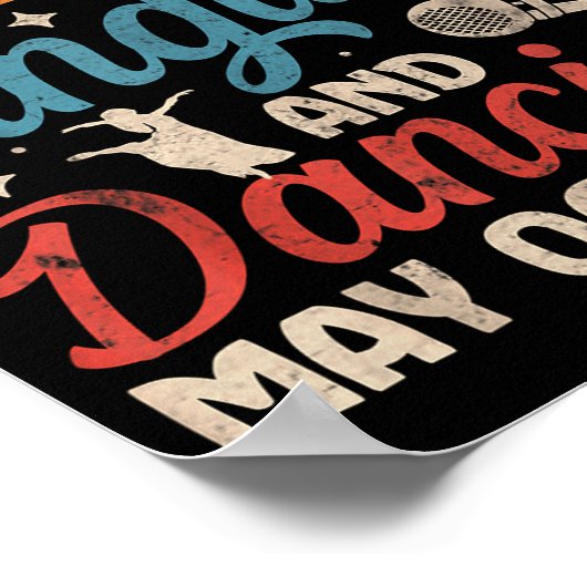 Broadway Musical Theater Nerd Theatre Geek Drama L Poster (Hoek)