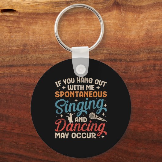 Broadway Musical Theater Nerd Theatre Geek Drama L Sleutelhanger (Voorkant)