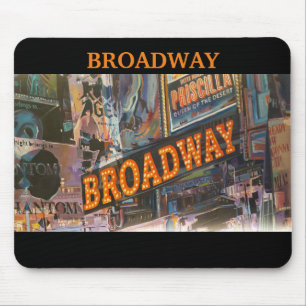 Broadway Neon Lights Muismat