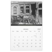 Broadway New York Antiek Cityscape Kalender (Jan 2027)