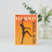  Broadway New York City Travel Briefkaart (Staand voorkant)
