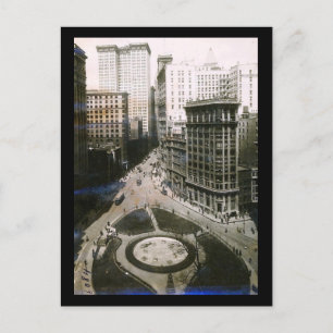 Broadway, New York, Vintage 1911 Briefkaart