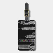 Broadway Nights Bagagelabel (Voorkant verticaal)