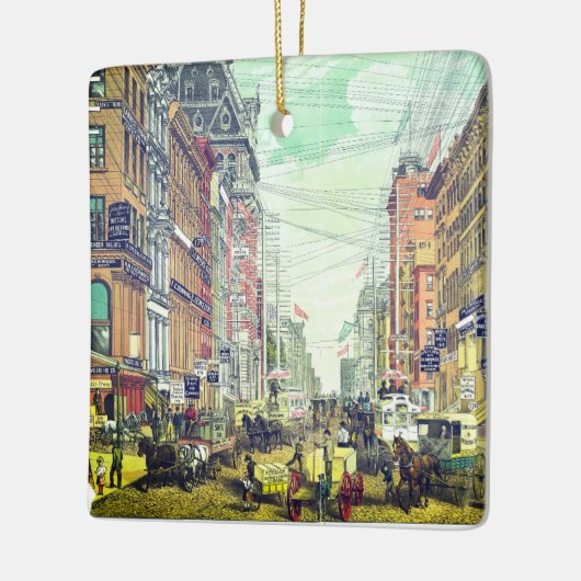  Broadway, NYC (1.880) Keramisch Ornament (Links)