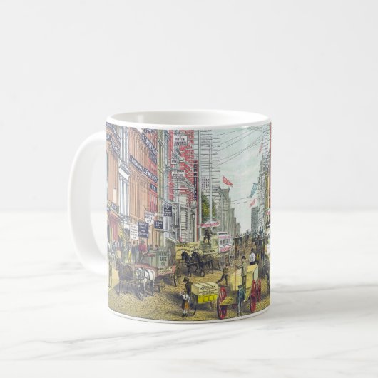  Broadway, NYC (1.880) Koffiemok (Voorkant links)