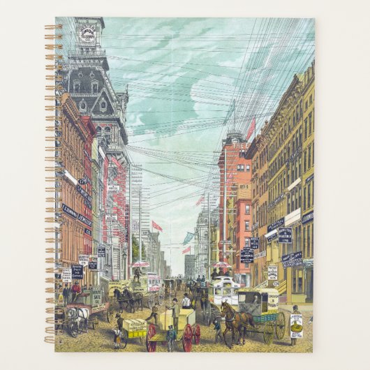 Broadway, NYC (1.880) Planner (Voorkant)