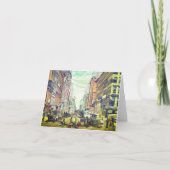  Broadway, NYC-kaart (1880) Kaart (Voorkant)