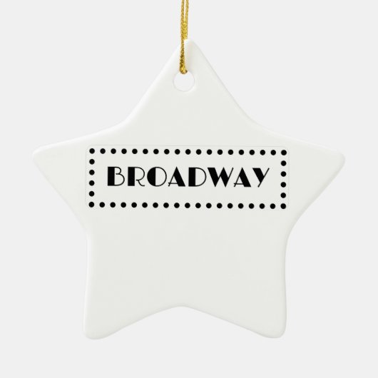 Broadway Ornament (Voorkant)