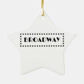 Broadway Ornament (Achterkant)