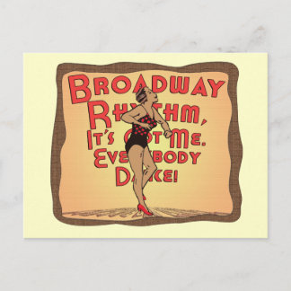 Broadway Rhythm Briefkaart