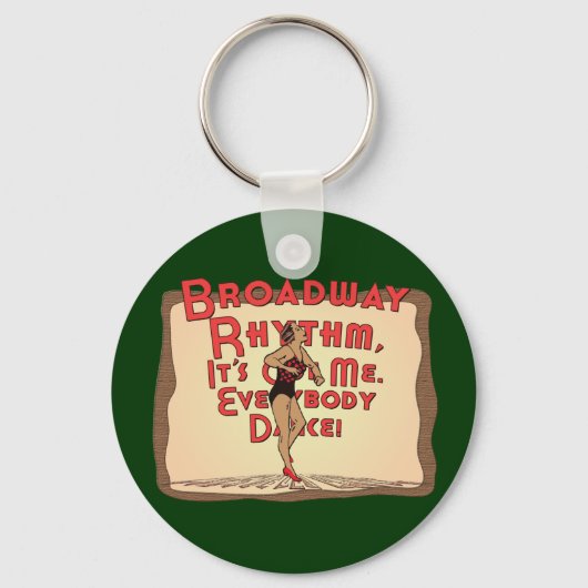 Broadway Rhythm / Iedereen Dance Sleutelhanger (Voorkant)
