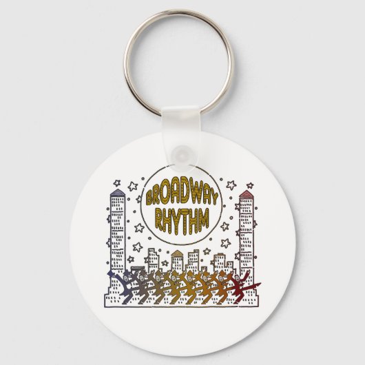 Broadway Rhythm Sleutelhanger (Voorkant)