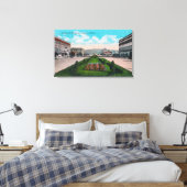 Broadway SceneLongview, WA Canvas Afdruk (Insitu (Slaapkamer))