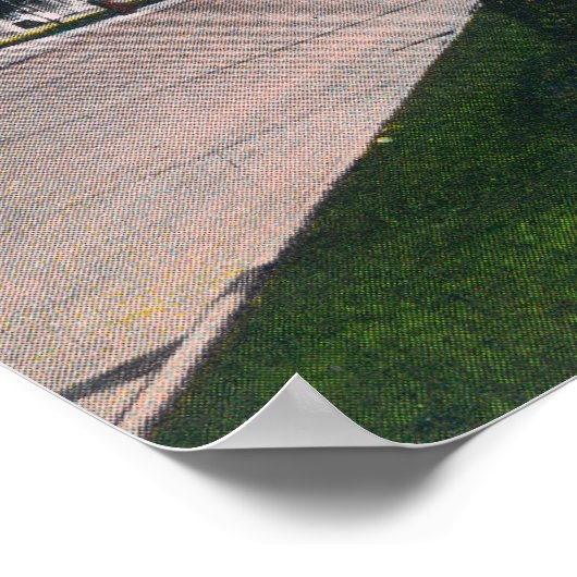 Broadway SceneLongview, WA Poster (Hoek)