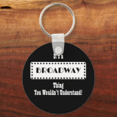 Broadway Sleutelhanger (Voorkant)