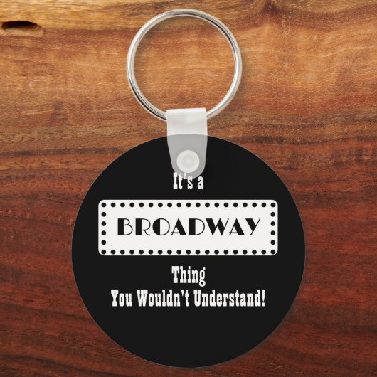 Broadway Sleutelhanger (Voorkant)
