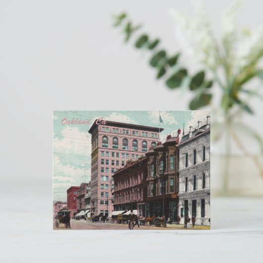 Broadway Street  Briefkaart (Staand voorkant)