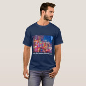 Broadway Street Downtown Nashville Tennessee T-shirt (Voorkant volledig)