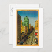 Broadway Street in Los Angeles, CA Briefkaart (Voorkant / Achterkant)