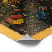 Broadway Street in Los Angeles, CA Poster (Hoek)